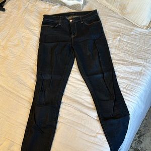 J Brand Maria skinny jeans in "After Dark"